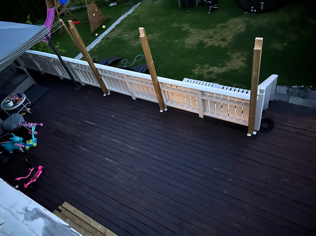 Overdækket terrasse Overdækket terrasse